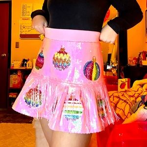 COPY - QUEEN OF SPARKLES ornament skirt